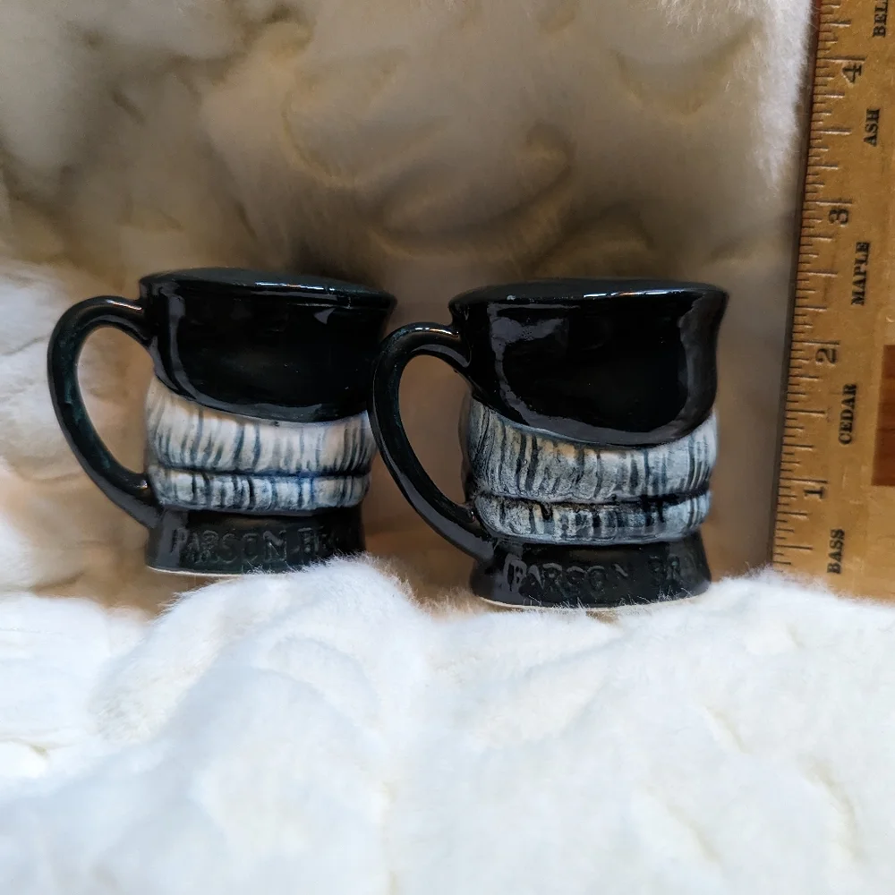 Vintage parson brown salt shakers